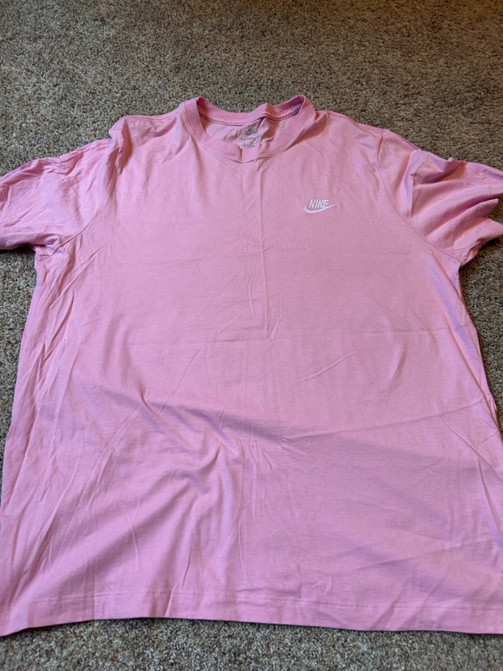 Nike women Pink Crewneck T-Shirt
